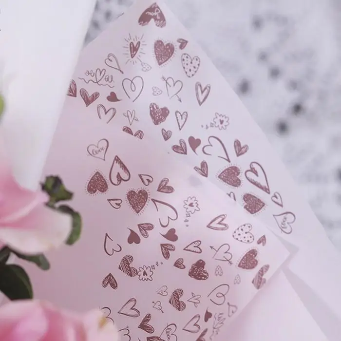 Плёнка матовая с рисунком &laquo;Амур&raquo;, сиреневая, 60&times;60 см