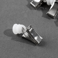 Зажим для штор для потолочного карниза, d 10 × 30 мм, металл, набор 20 шт Зажим для штор для потолочного карниза, d 10 × 30 мм, металл, набор 20 шт