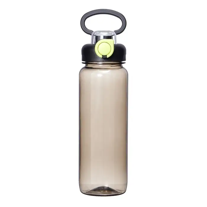 Бутылка для воды, 800 мл, SPORT, с поильником, черная