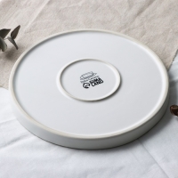 Тарелка керамическая &laquo;Летний день&raquo;, 21.2 см, цвет белый