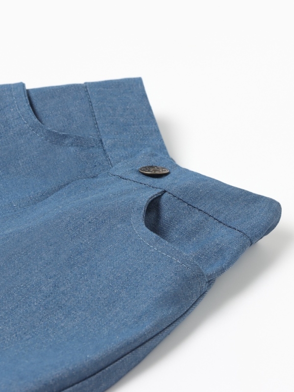 Джинсы для девочки MINAKU: Jeans collection, цвет голубой, рост 140 см