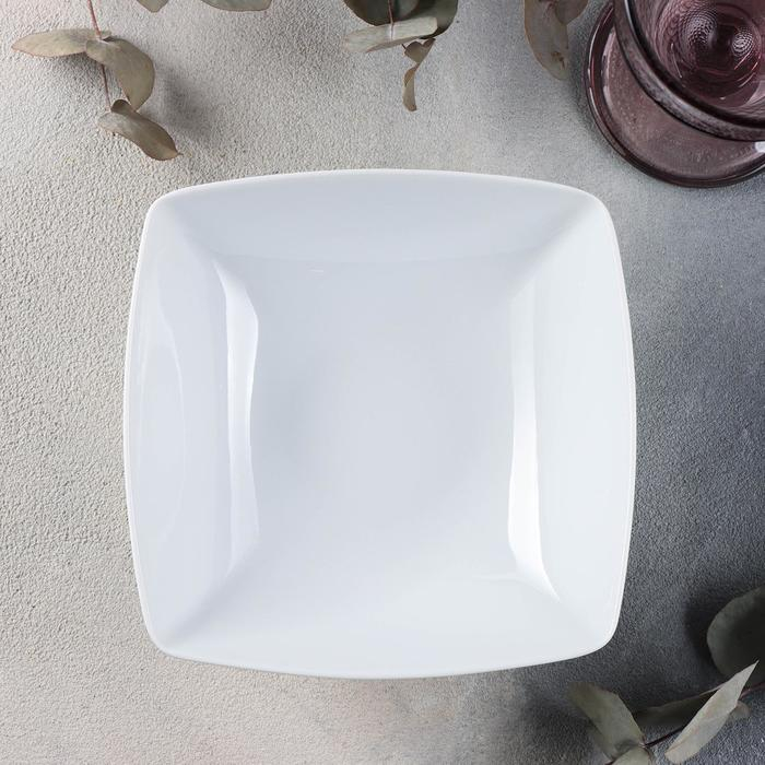 Салатник квадратный &laquo;Бельё&raquo;, 600 мл