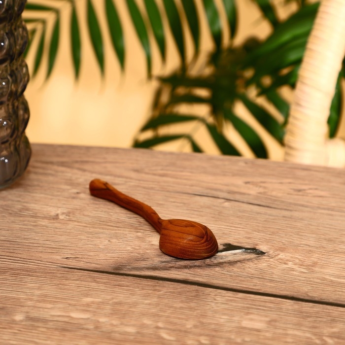 Ложка 13 см, тиковое дерево
