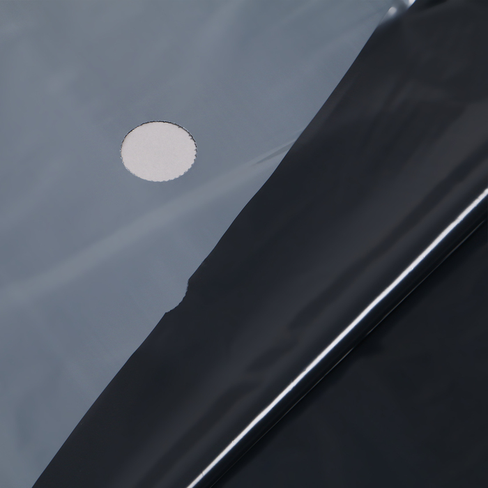 Плёнка полиэтиленовая, для мульчирования, толщина 70 мкм, 6 рядов перфорации, 10 &times; 3 м, рукав (1,5 м &times; 2)