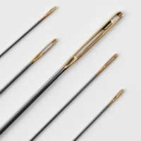 Иглы швейные ассорти с зол ушком №120-065 штопальные+д/гобелена 2ушко(набор 12шт) сталь TR   1066962