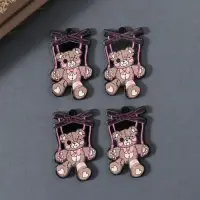 Декор для творчества акрил двусторонний "Зомби-мишка" 4,3х2,9х0,2 см