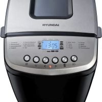 Хлебопечь HYBM-P0412 850Вт черный серебристый