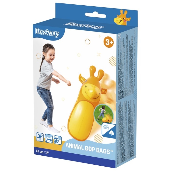 Игрушка для боксирования надувная &laquo;Животные&raquo;, 89 см, от 3 лет, цвет МИКС, 52152 Bestway