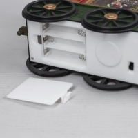 Светодиодная фигура &laquo;Поезд&raquo; 48 &times; 20 &times; 9.5 см, пластик, батарейки ААх3 (не в комплекте), USB, свечение тёплое белое