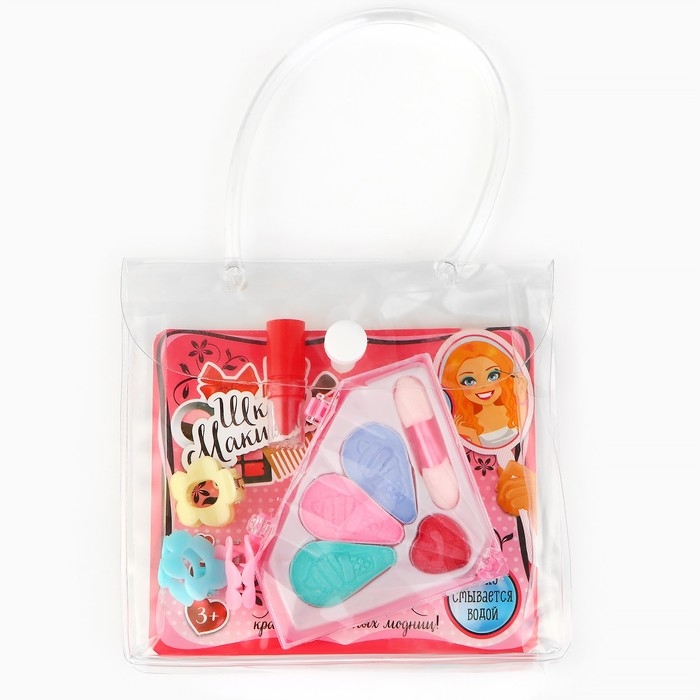 Набор косметики для девочки &laquo;Кристалл&raquo;, сумочка
