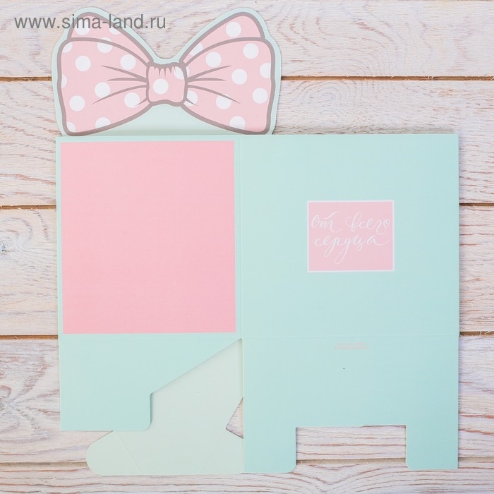 Коробка для мини букетов «От всего сердца», 12 х 20 х 10 см Коробка для мини букетов «От всего сердца», 12 х 20 х 10 см