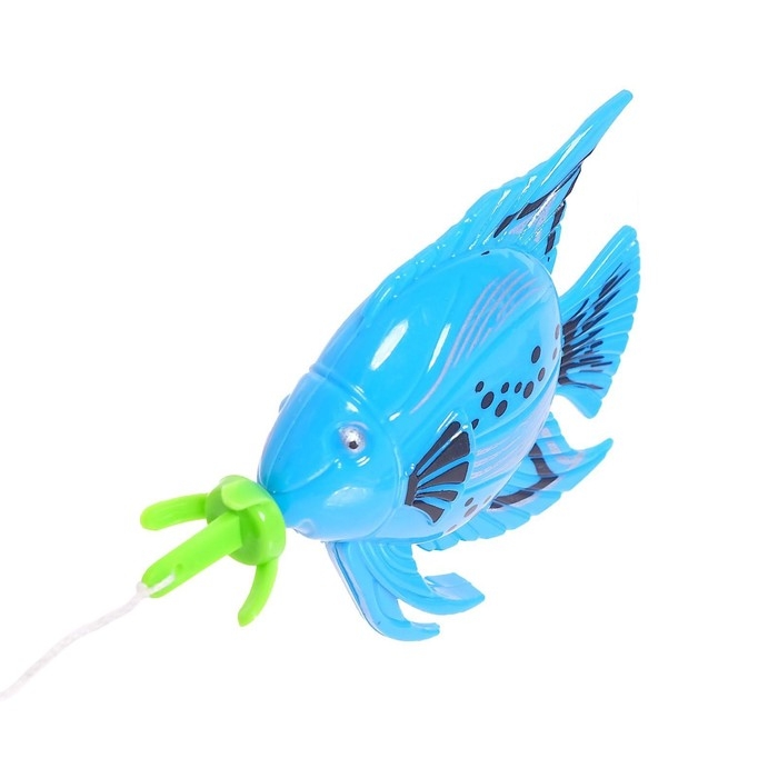 Рыбалка &laquo;Морская волна&raquo;, 4 рыбки, удочка, МИКС