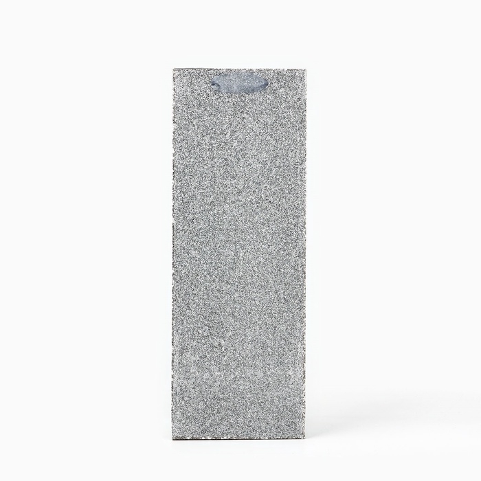 Пакет под бутылку &laquo;Поздравляю&raquo;, глиттер, 13 х 36 х 10 см