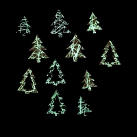 Новогодний декор с подсветкой &laquo;Ёлочка&raquo;, набор 12 шт.