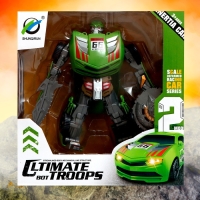 Робот &laquo;Спорткар&raquo;, трансформируется