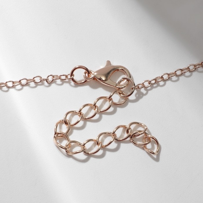 Кулон &laquo;Проекция&raquo; я тебя люблю, сердце, цвет золото, 40см