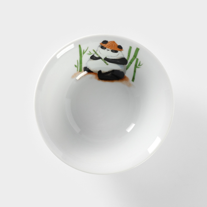 Набор детской фарфоровой посуды &laquo;Панда&raquo;, 3 предмета