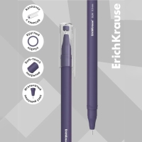 Ручка шариковая ErichKrause Slim Stick Caribbean Sunset, игольчатый узел 0.7 мм, чернила синие, покрытие Soft Touch, МИКС Ручка шариковая ErichKrause Slim Stick Caribbean Sunset, игольчатый узел 0.7 мм, чернила синие, покрытие Soft Touch, МИКС