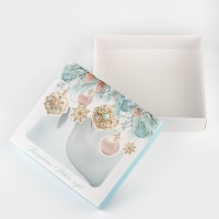 Коробка подарочная новогодняя складная &laquo;Волшебного Нового года!&raquo;, 23.5 х 20.5 х 5.5 см