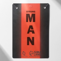 Кулон мужской &laquo;Мачете&raquo;, цвет чёрный на чёрном шнурке, 40 см