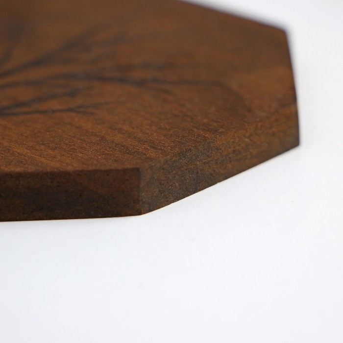 Набор подставок под кружки Magistro &laquo;Древо&raquo;, 4 шт, акация