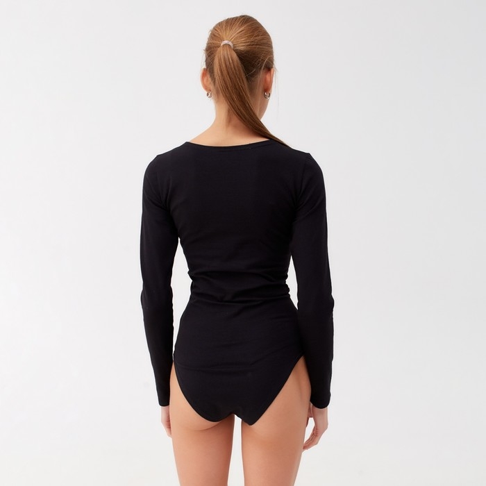 Боди женское MINAKU: Basic line, цвет чёрный, размер 42