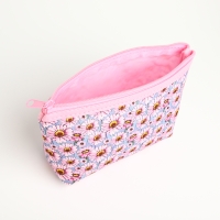 Набор косметичек 2 в 1 на молнии, цвет розовый Набор косметичек 2 в 1 на молнии, цвет розовый