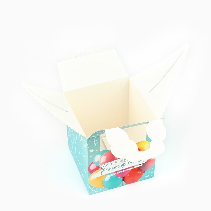 Коробка складная «Яркие шары» 14 х 16 х 14 см Коробка складная «Яркие шары» 14 х 16 х 14 см