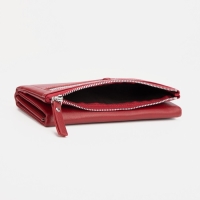 Кошелёк женский на магнитах, цвет красный