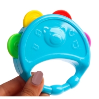 Погремушка &laquo;Бубен&raquo;, цвет МИКС, Крошка Я