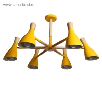 Люстра "Марокко" 6х40Вт E27 желтый 90х90х58,5 см BayerLux