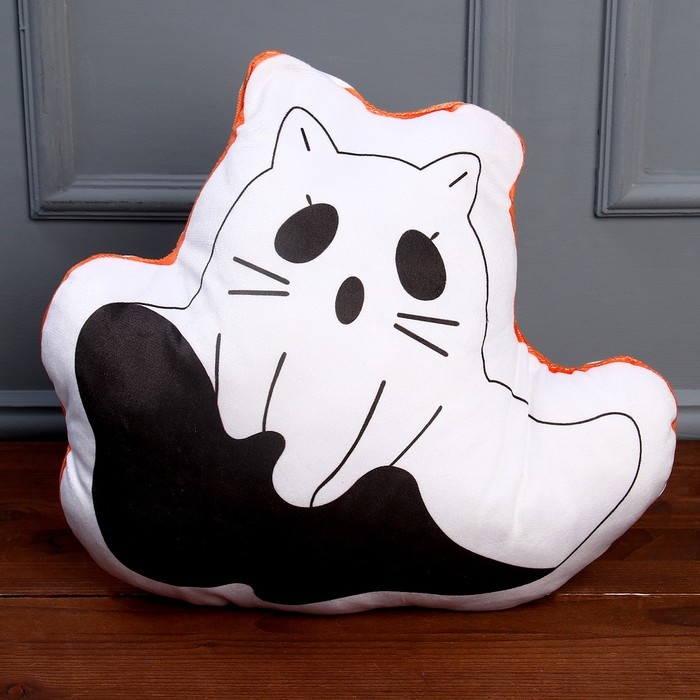 Мягкая игрушка &laquo;Привидение&raquo; с ушками, цвет белый