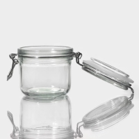 Банка стеклянная для сыпучих продуктов с бугельным замком &laquo;Галерея&raquo;, 250 мл, 10,5&times;8,5 см