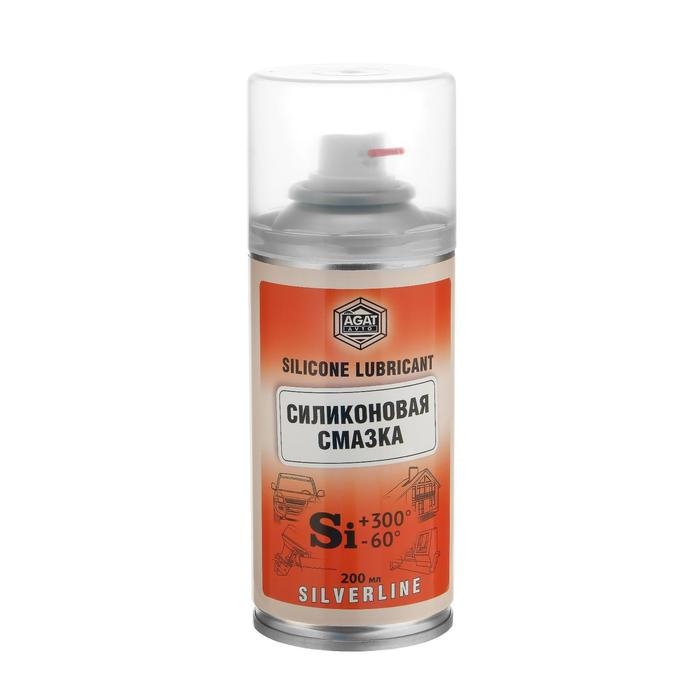 Силиконовая смазка Silverline, 200 мл, аэрозоль