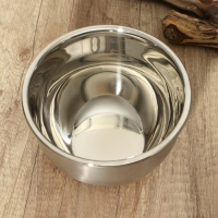 Миска из нержавеющей стали с мерной шкалой, 1,4 л, d=17 см, Миска из нержавеющей стали с мерной шкалой, 1,4 л, d=17 см,