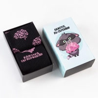 Набор мужских носков "Енот" 2 пары, р. 41-44 (27-29 см) Набор мужских носков "Енот" 2 пары, р. 41-44 (27-29 см)