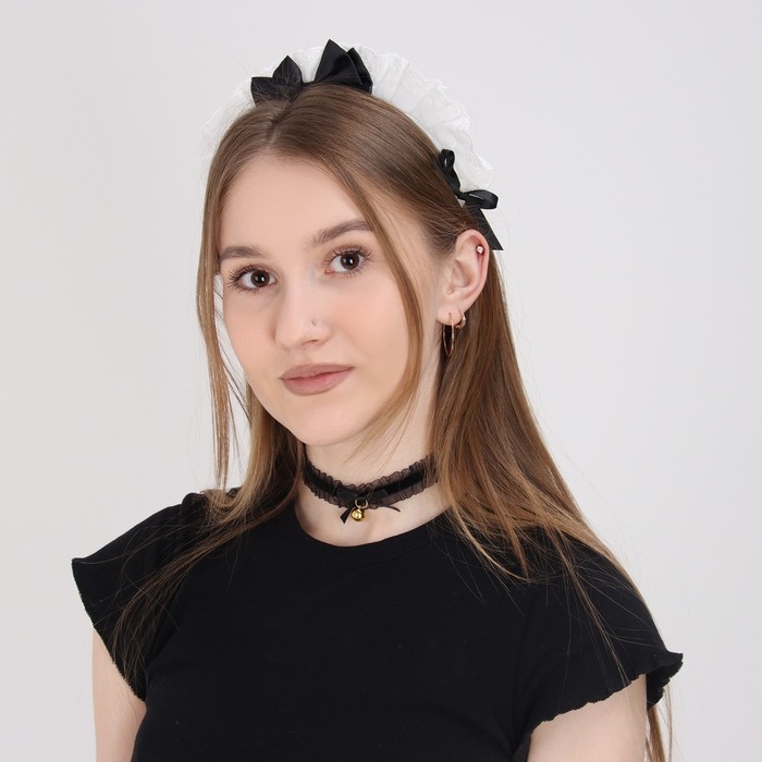 Карнавальный набор &laquo;Милая&raquo;, аниме (ободок+ чокер+ гольфы)