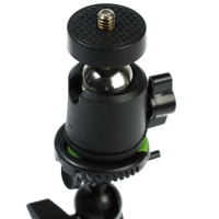 Светодиодная кольцевая лампа на штативе LuazON CB-32, 10" (26 см),20 Вт, штатив 20 см ч-з