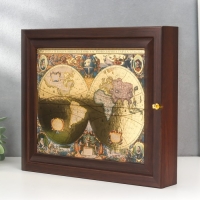 Ключница "Золотая карта" 26х31 см МИКС Ключница "Золотая карта" 26х31 см МИКС