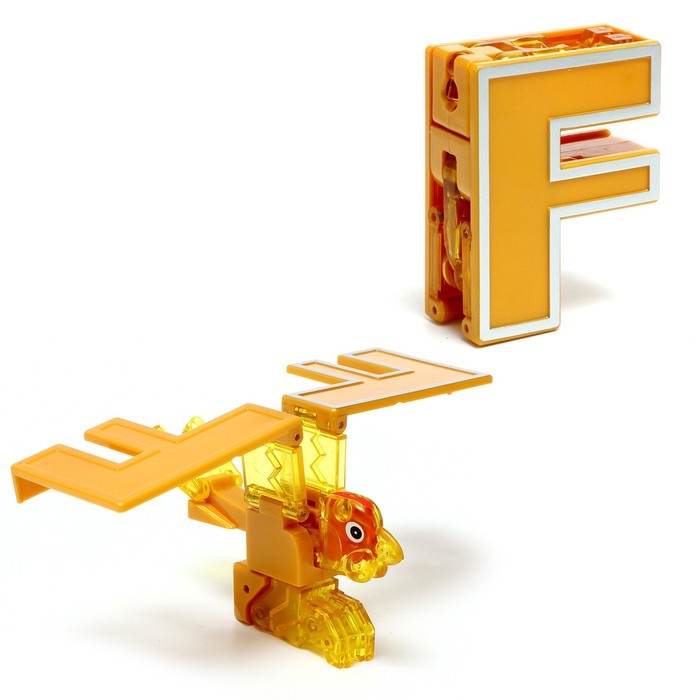 Робо-буквы &laquo;Звери&raquo;, набор 6 в 1, трансформируются, собираются в 1 робота