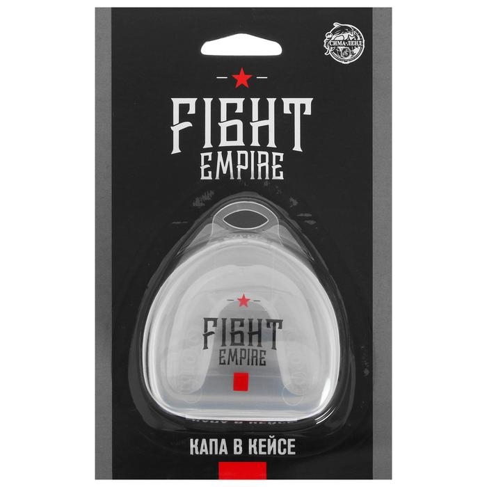 Капа боксёрская FIGHT EMPIRE, цвет МИКС