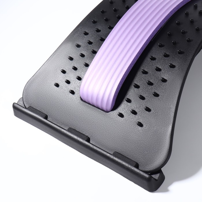 Массажёр для спины, четырёхуровневый, 37 &times; 24,5 см, цвет МИКС