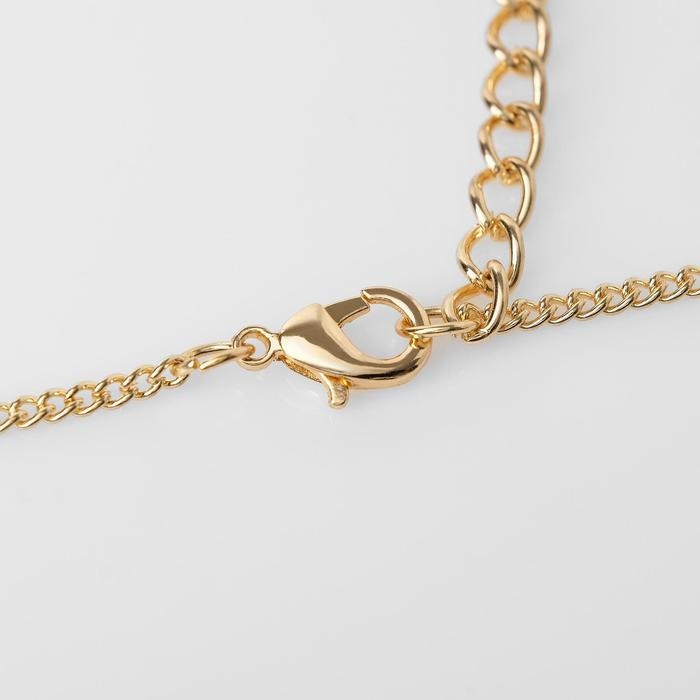 Кулон &laquo;Дракон&raquo; извивающийся, цвет золото, L=46 см