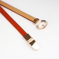 Ремень женский, ширина 1 см, пряжка металл, цвет рыжий Ремень женский, ширина 1 см, пряжка металл, цвет рыжий