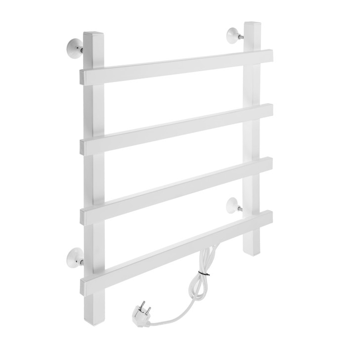 Полотенцесушитель электрический ZEIN PE-09 Полотенцесушитель электрический ZEIN PE-09 "Линия", 500х600 мм, 4 перекладины, белый