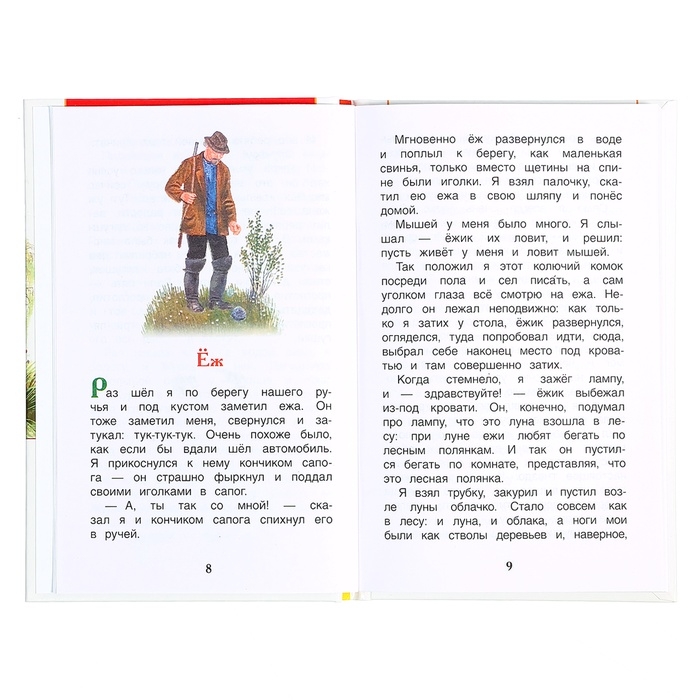 Книга &laquo;Рассказы о природе&raquo;, Пришвин М.М., внеклассное чтение