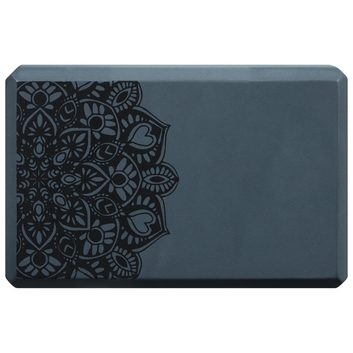 Блок для йоги Sangh, 23&times;15&times;8 см, цвет серый