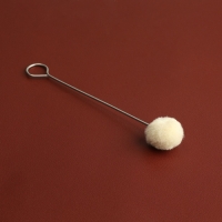 Шерстяные валики для нанесения краски на кожу, 12,5 см, 10 шт