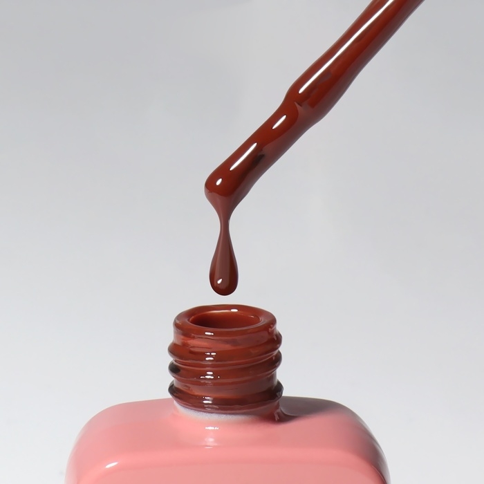 Гель лак для ногтей «SIMPLE», 3-х фазный, 10 мл, LED/UV, цвет коричневый (124) Гель лак для ногтей «SIMPLE», 3-х фазный, 10 мл, LED/UV, цвет коричневый (124)