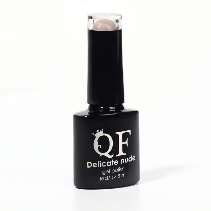 Гель лак для ногтей &laquo;DELICATE NUDE&raquo;, 3-х фазный, 8 мл, LED/UV, цвет бежевый - розовый (13)